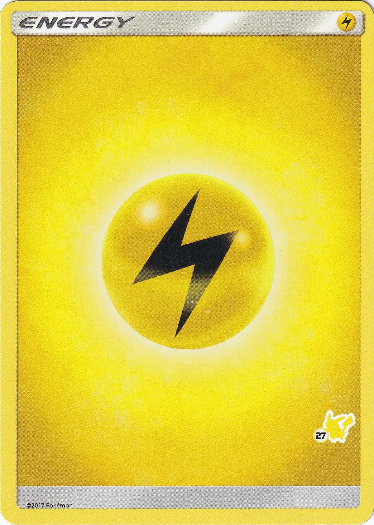 Lightning Energy (#27 Pikachu Stamped)