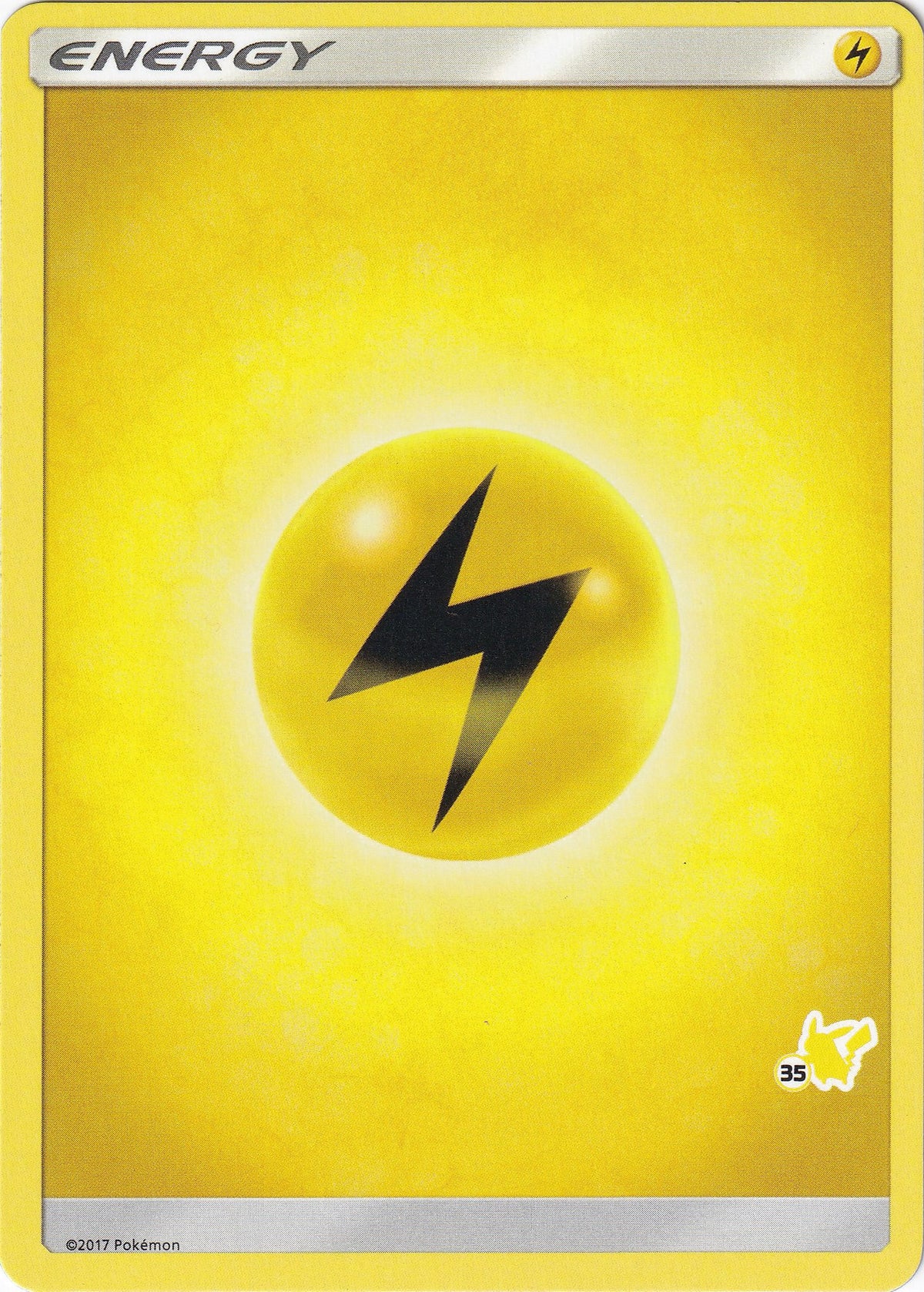 Lightning Energy (#35 Pikachu Stamped)