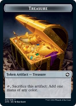 Servo // Treasure Double-Sided Token (Back)
