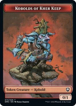 Soldier // Kobolds of Kher Keep Double-Sided Token (Back)