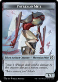 Phyrexian Mite (011) // Phyrexian Mite (012) Double-Sided Token