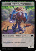 Eldrazi Spawn // Elf Druid Double-Sided Token