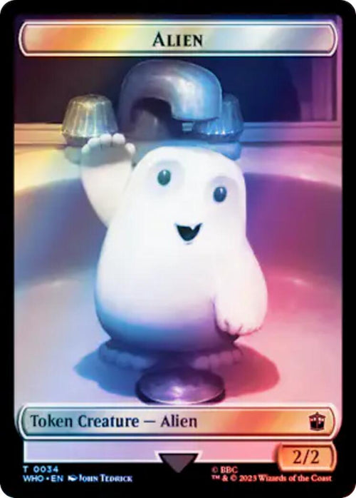 Alien // Alien Insect Double-Sided Token (Surge Foil)