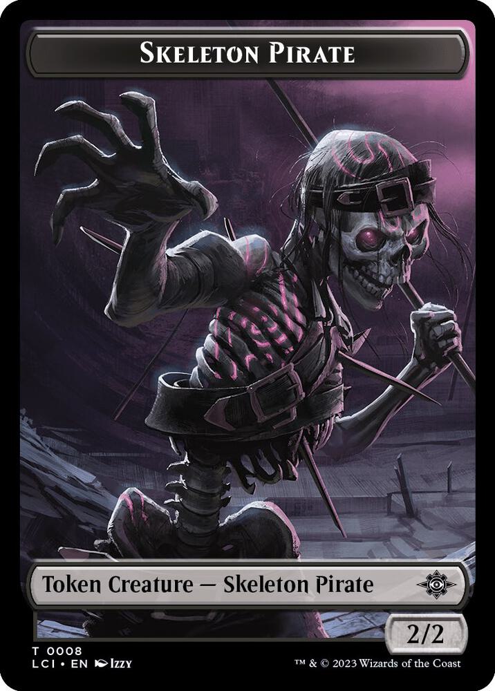Copy // Skeleton Pirate Double-Sided Token (Back)