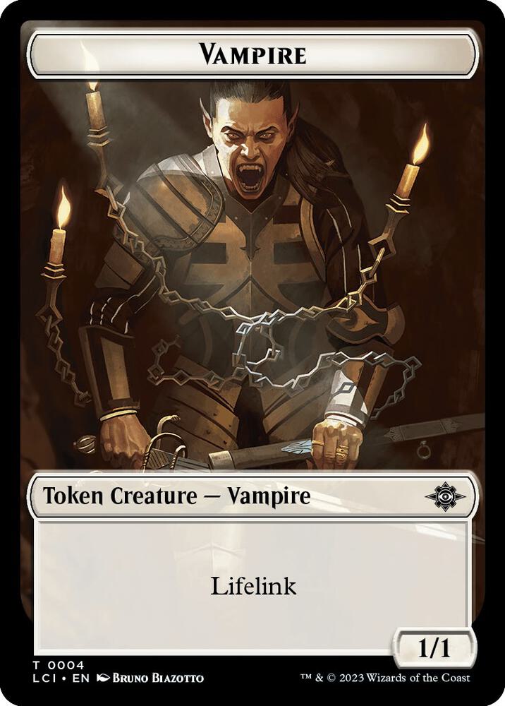 Emblem - Sorin, Lord of Innistrad // Vampire (0004) Double-Sided Token (Back)
