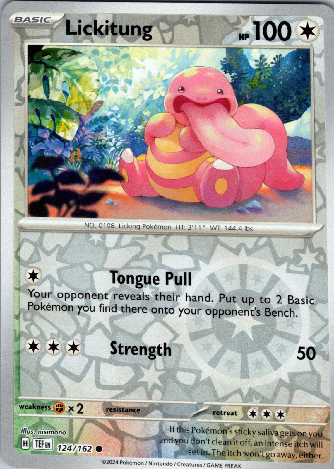 Lickitung - 124/162