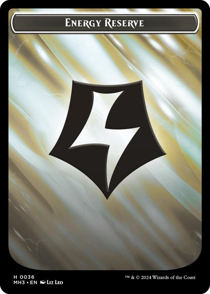 Eldrazi Spawn // Energy Reserve Double-Sided Token (Back)
