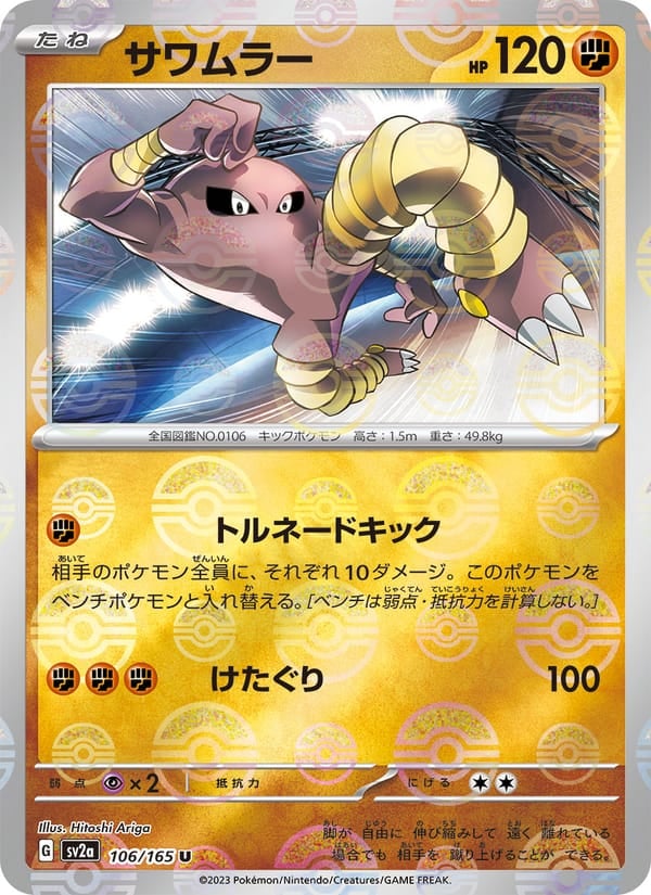 Hitmonlee (Master Ball Pattern)
