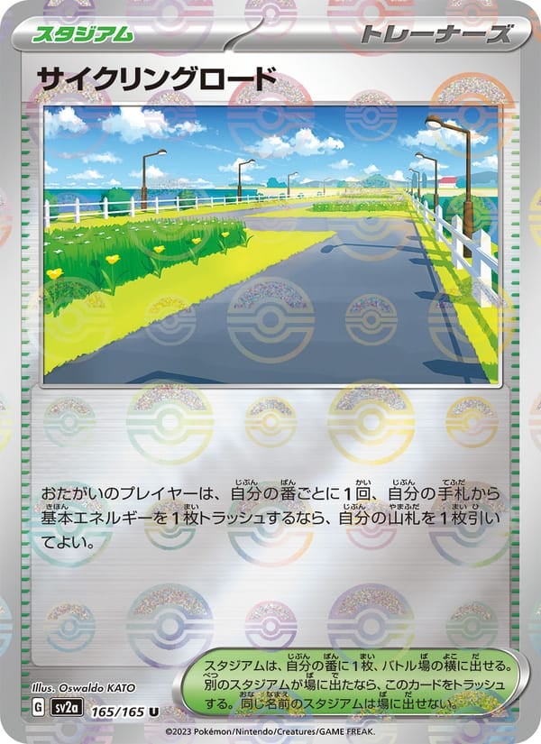 Cycling Road (Master Ball Pattern)