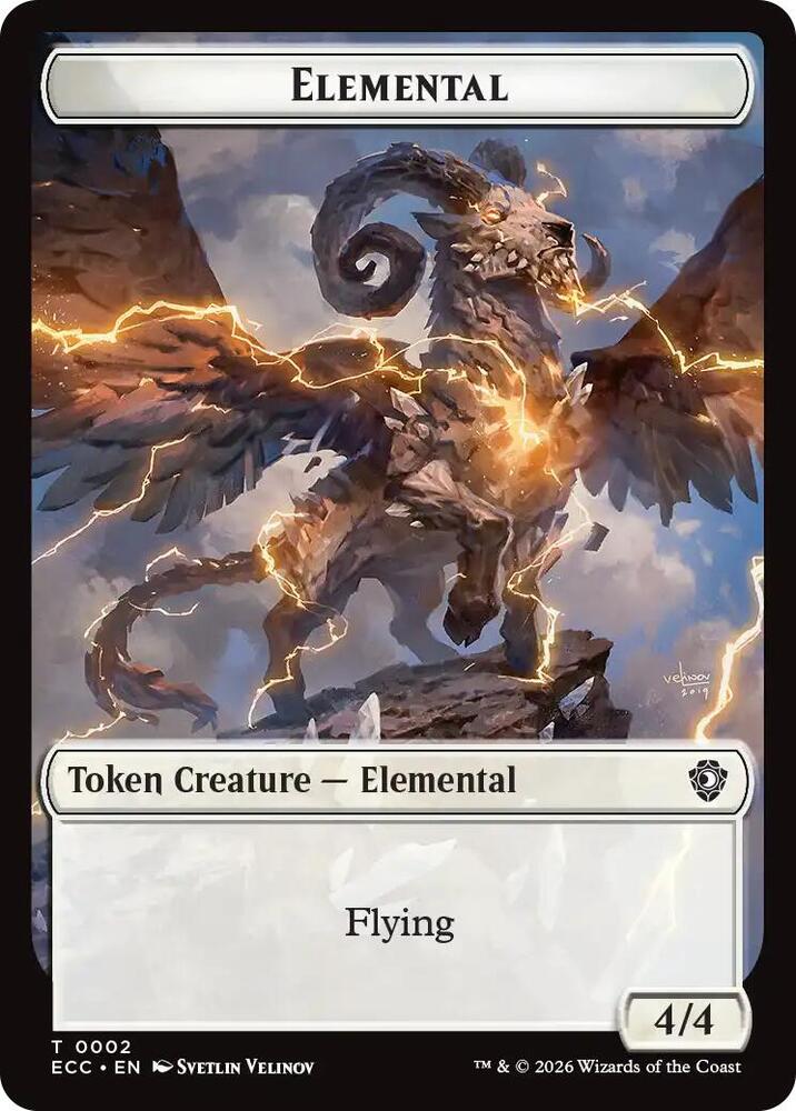 Copy // Elemental (0002) Double-Sided Token (Back)