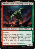 Abomination, Terrifying Titan