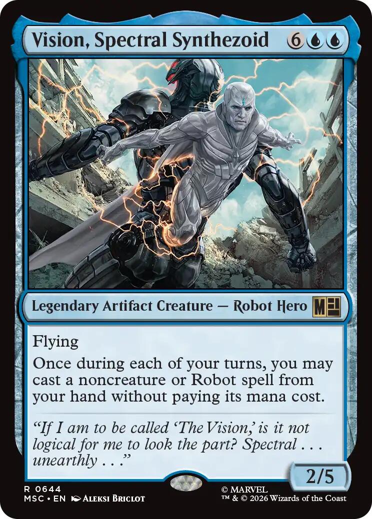 Vision, Spectral Synthezoid