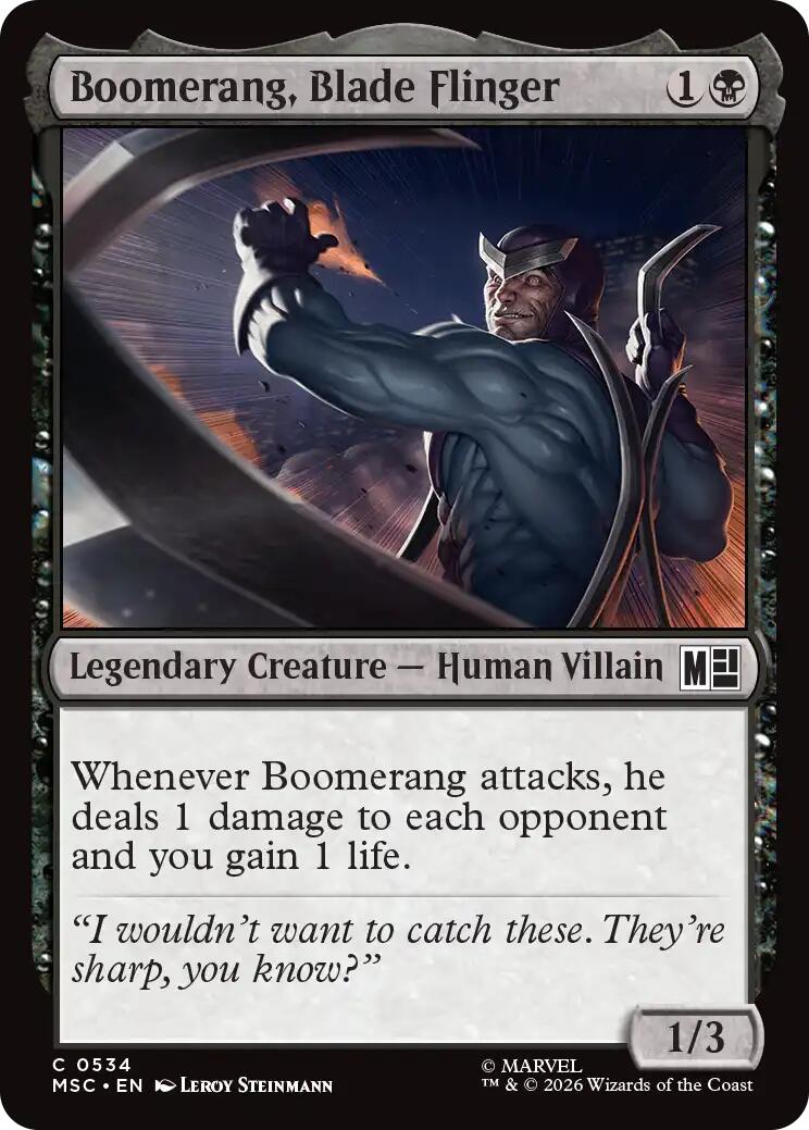 Boomerang, Blade Flinger