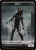 Zombie // Zombie Knight Double-Sided Token