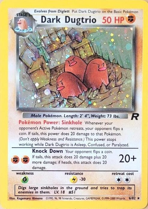 Dark Dugtrio (6)