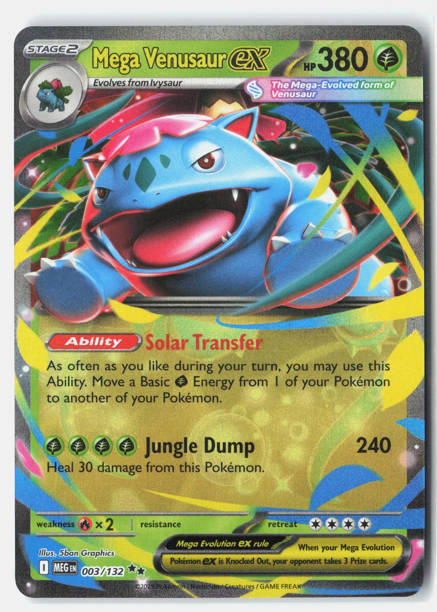 Mega Venusaur ex - 003/132