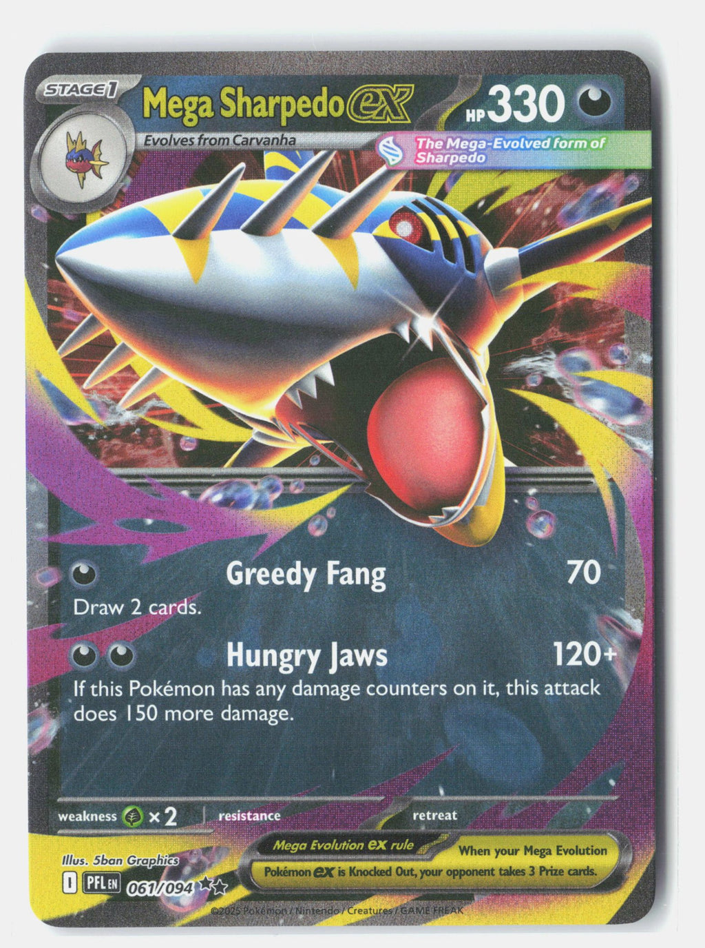 Mega Sharpedo ex - 061/094
