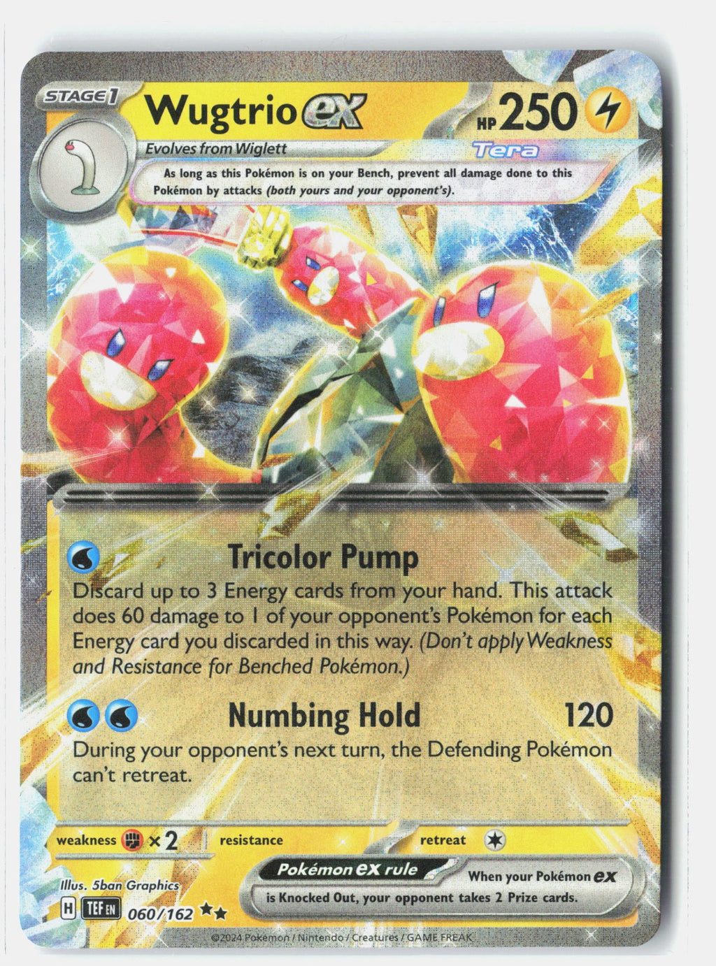 Wugtrio ex - 060/162
