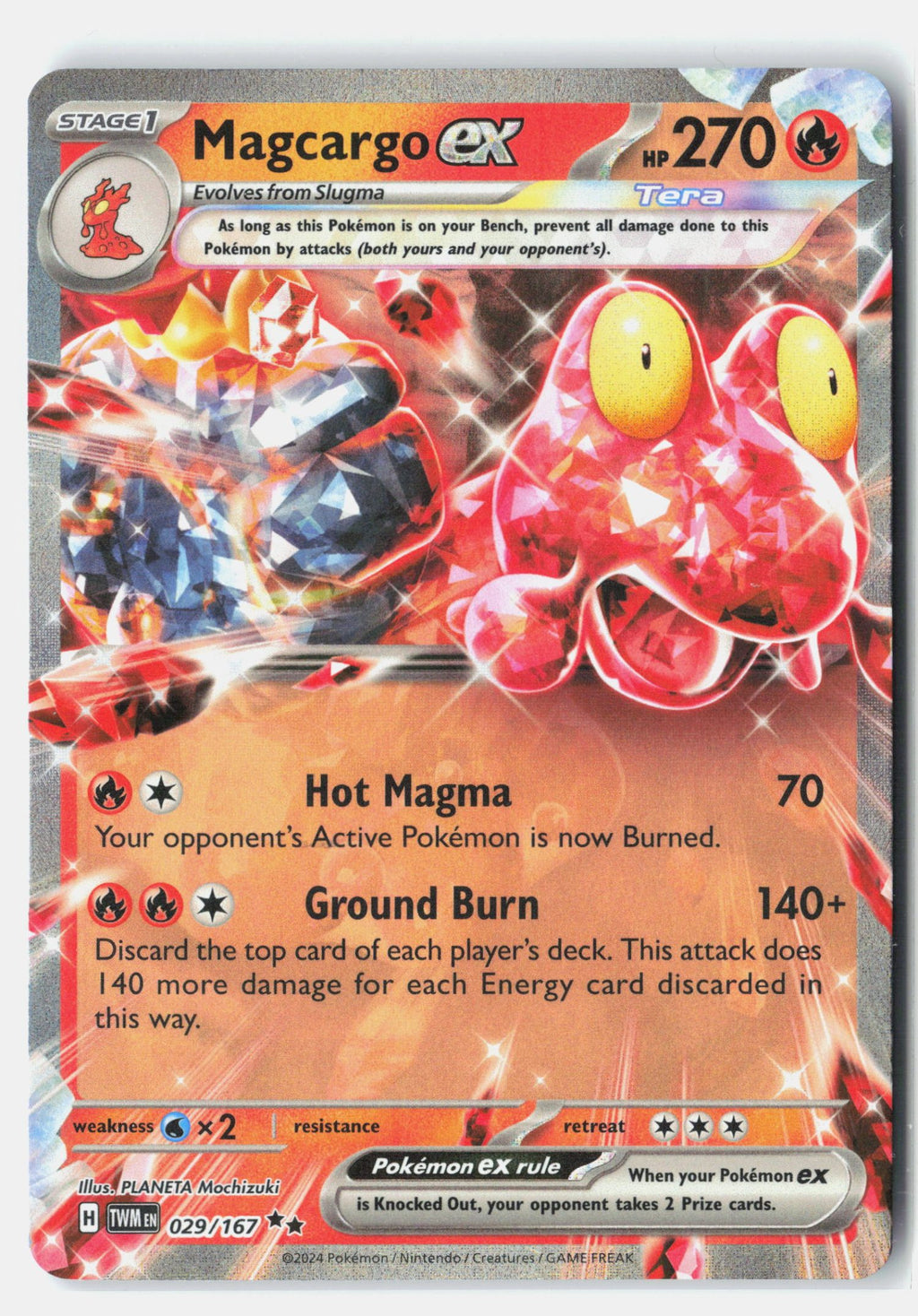 Magcargo ex - 029/167