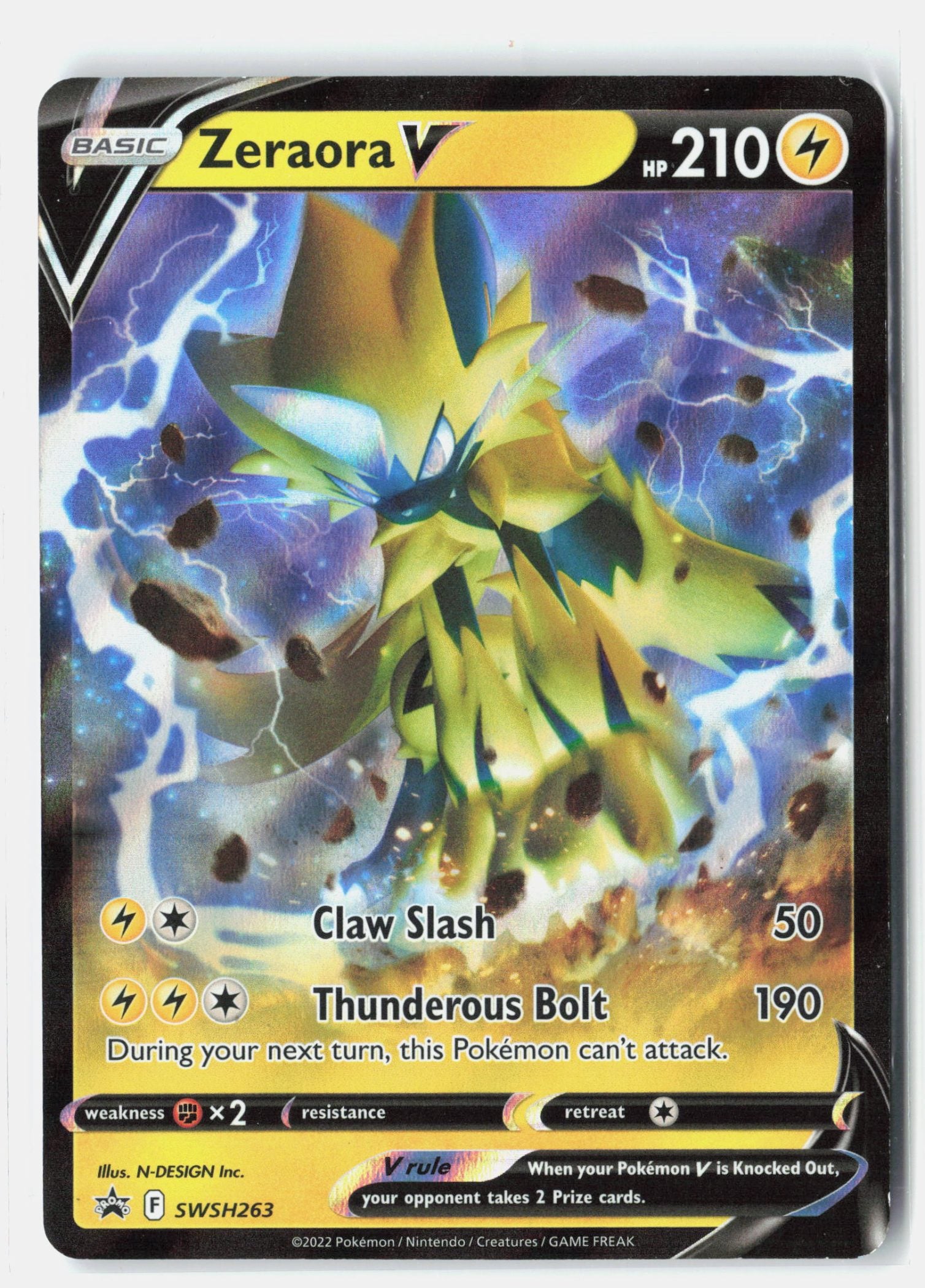 Zeraora V - SWSH263