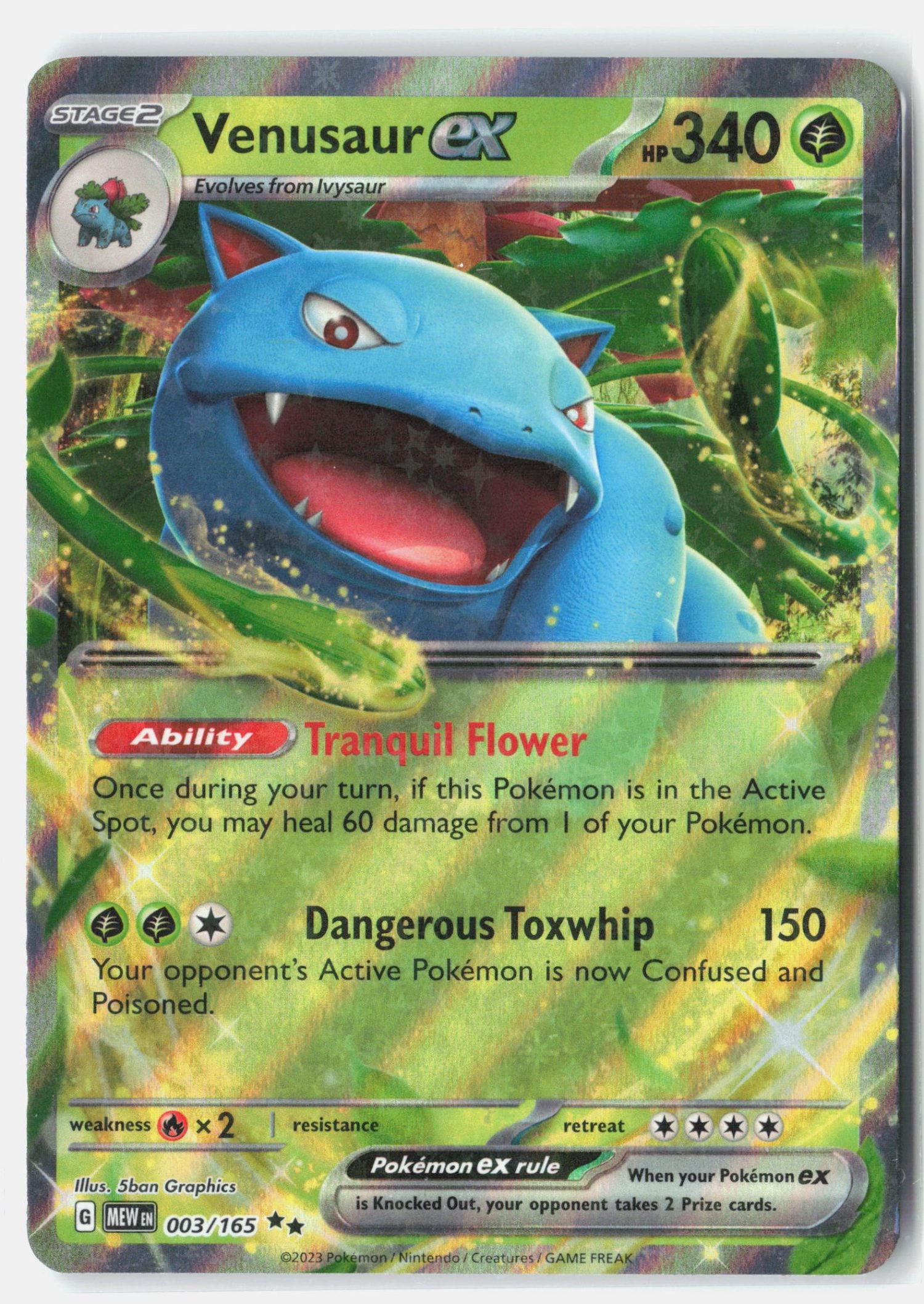 Venusaur ex - 003/165