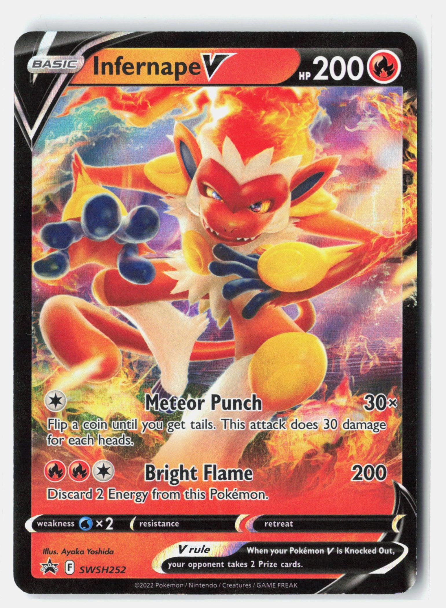 Infernape V - SWSH252
