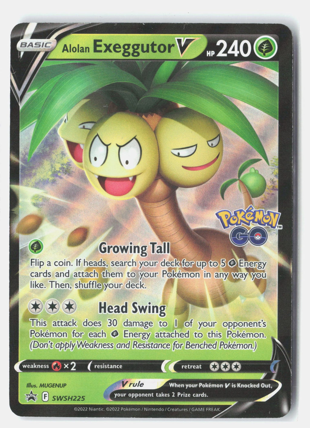 Alolan Exeggutor V - SWSH225