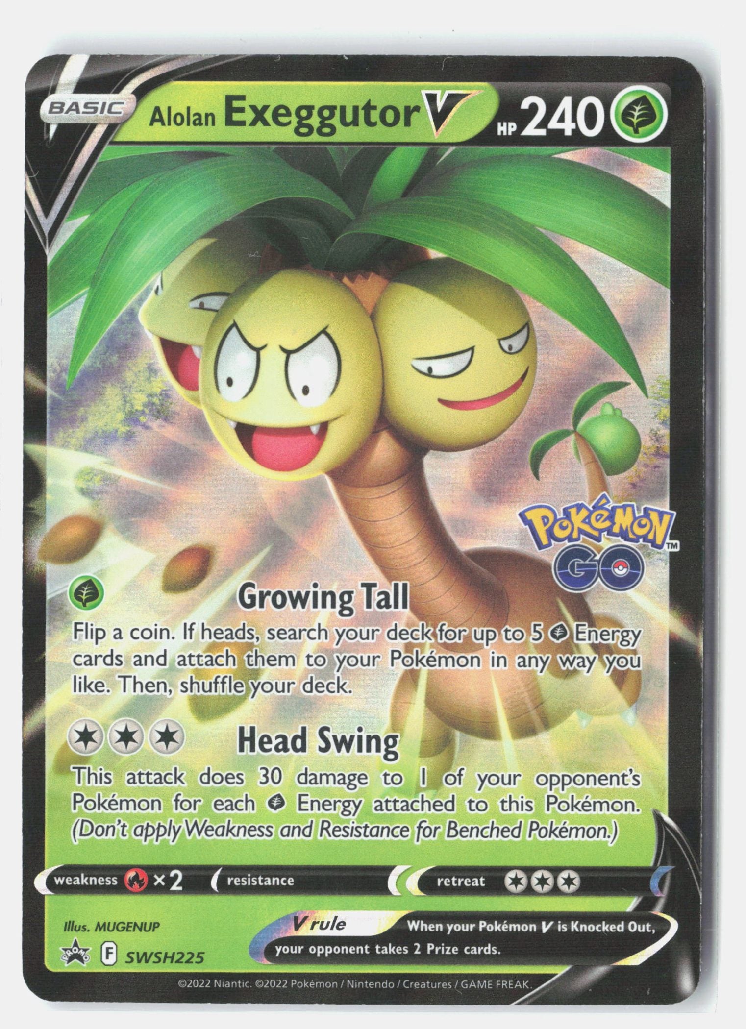 Alolan Exeggutor V - SWSH225