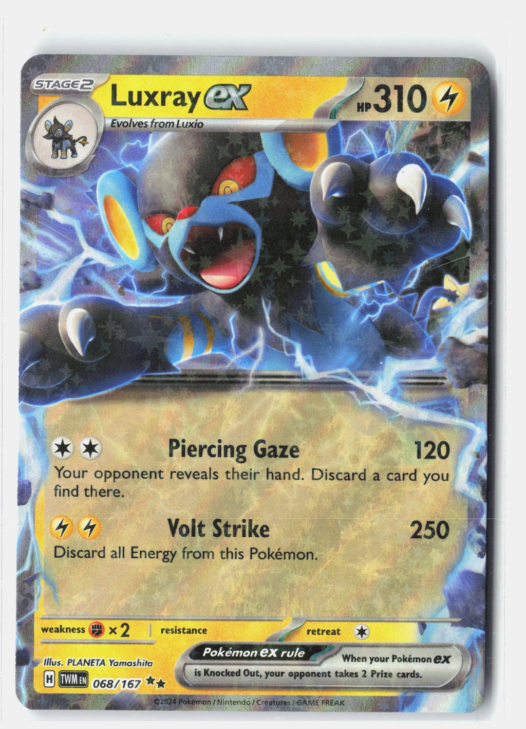 Luxray ex - 068/167
