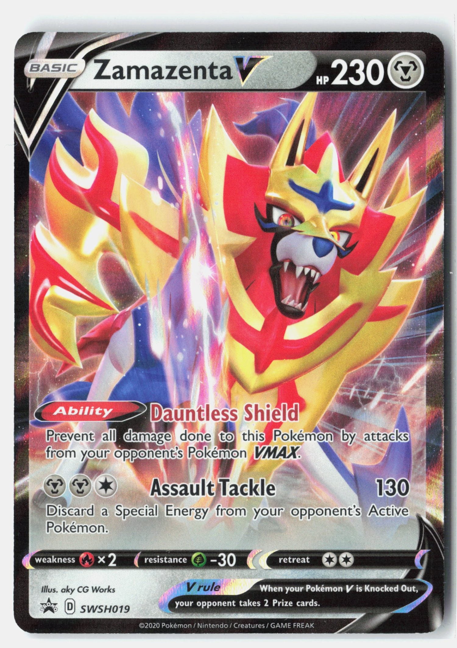 Zamazenta V - SWSH019