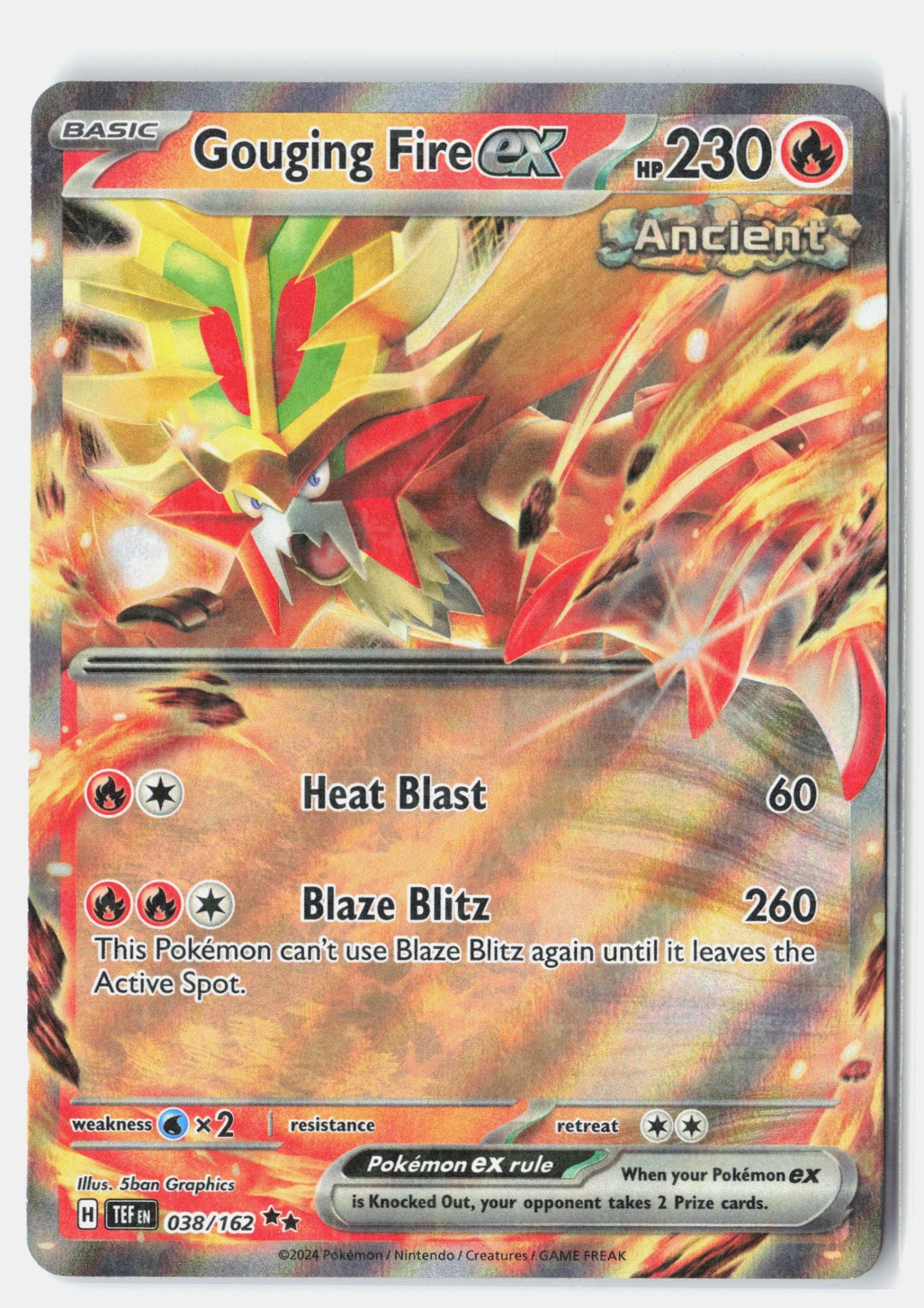 Gouging Fire ex - 038/162