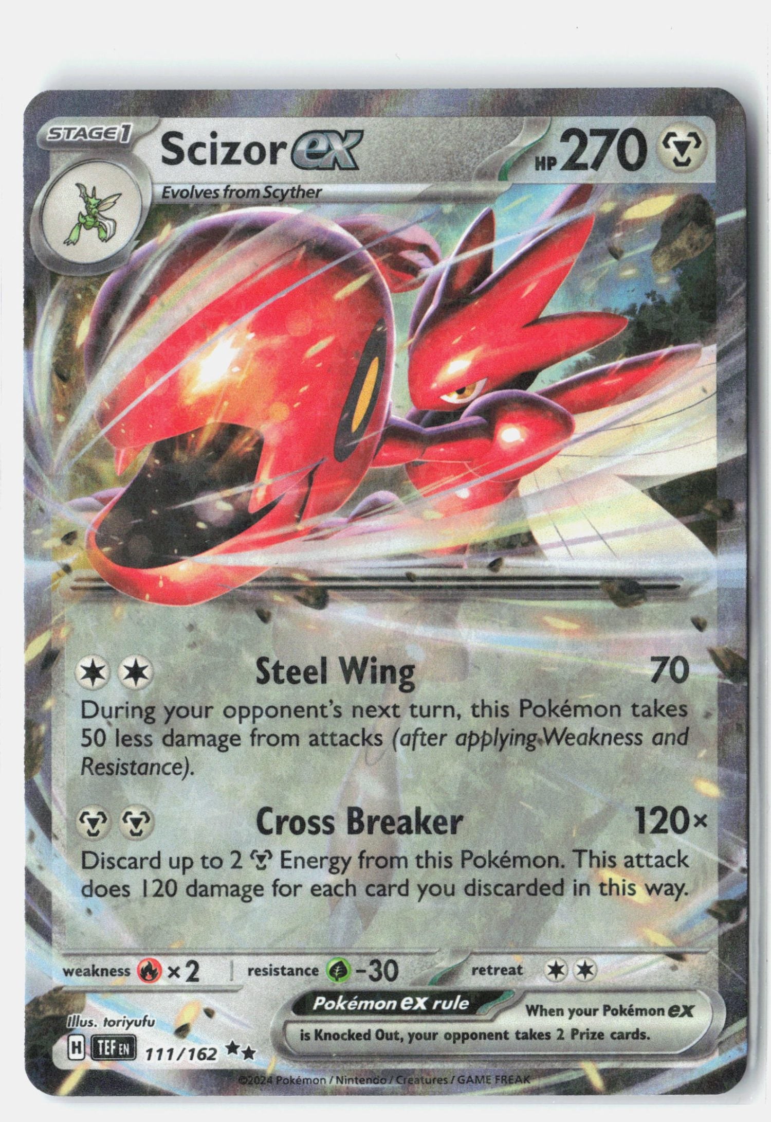 Scizor ex - 111/162