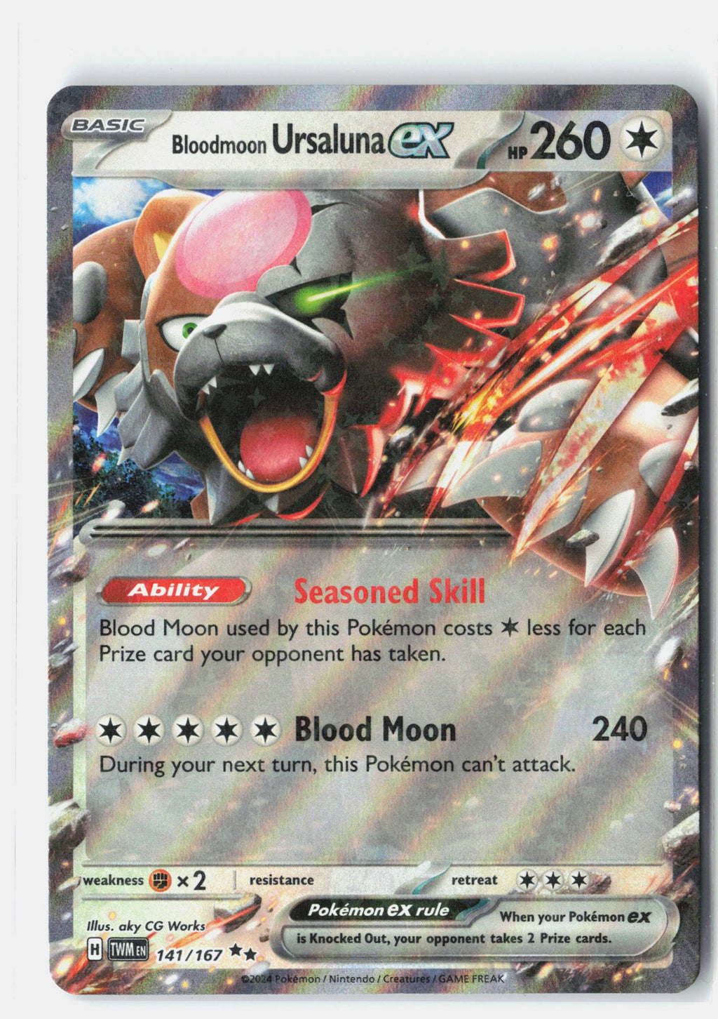 Bloodmoon Ursaluna ex - 141/167