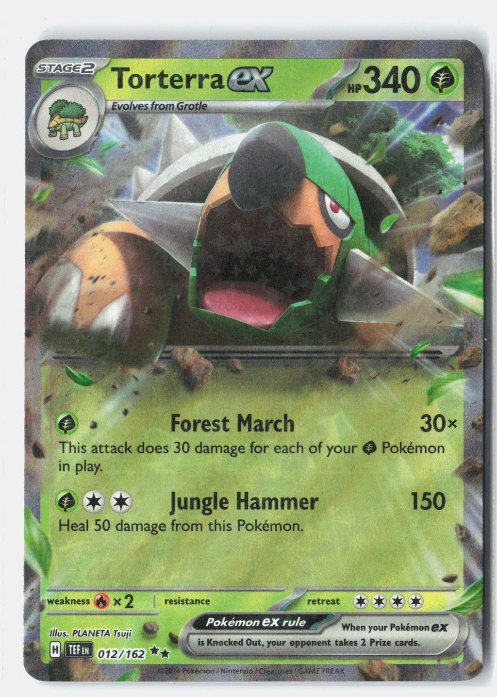 Torterra ex - 012/162