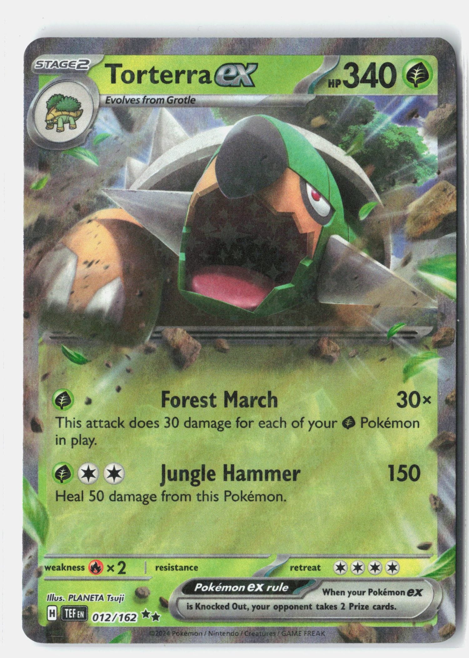 Torterra ex - 012/162