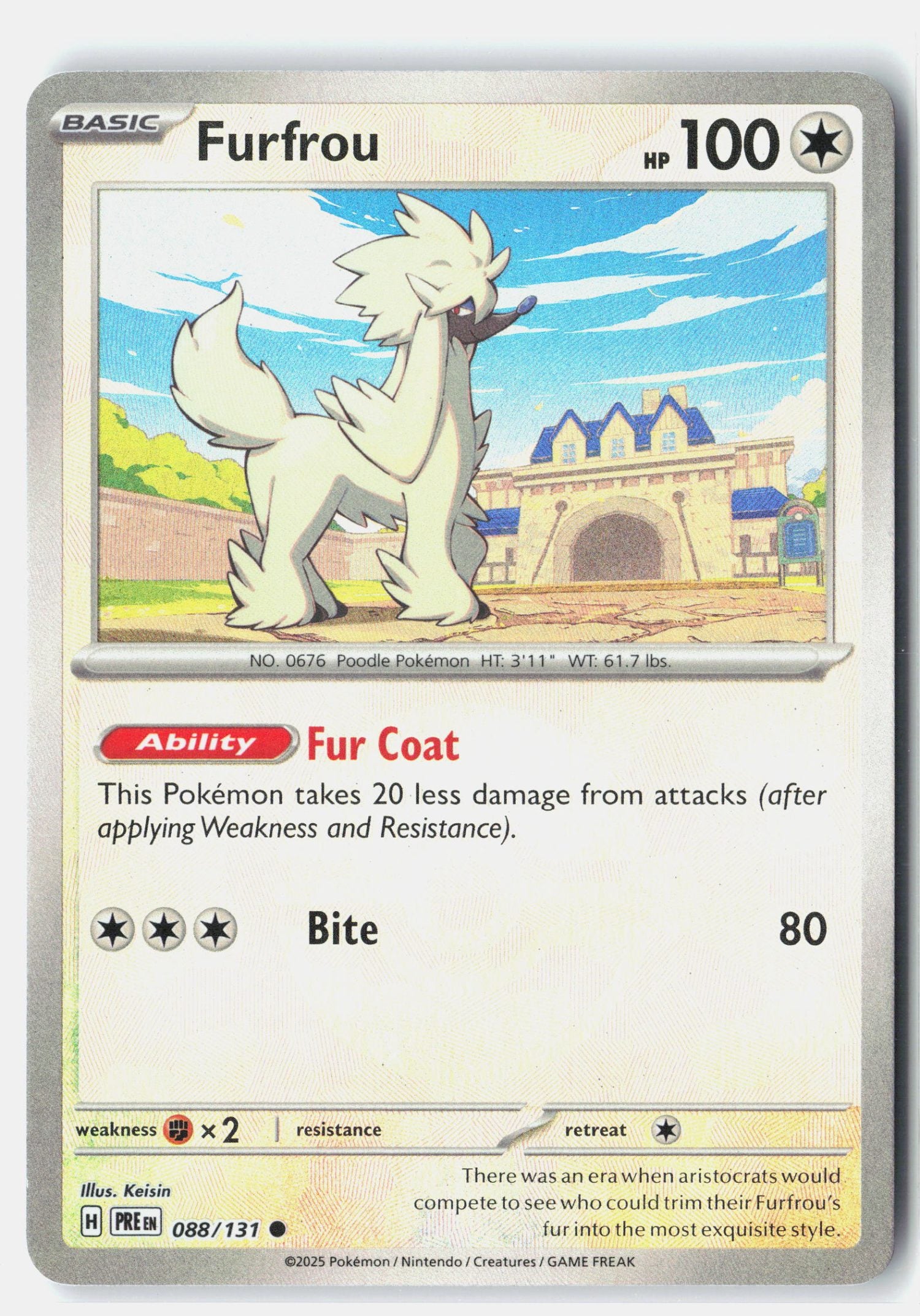Furfrou (Poke Ball Pattern)