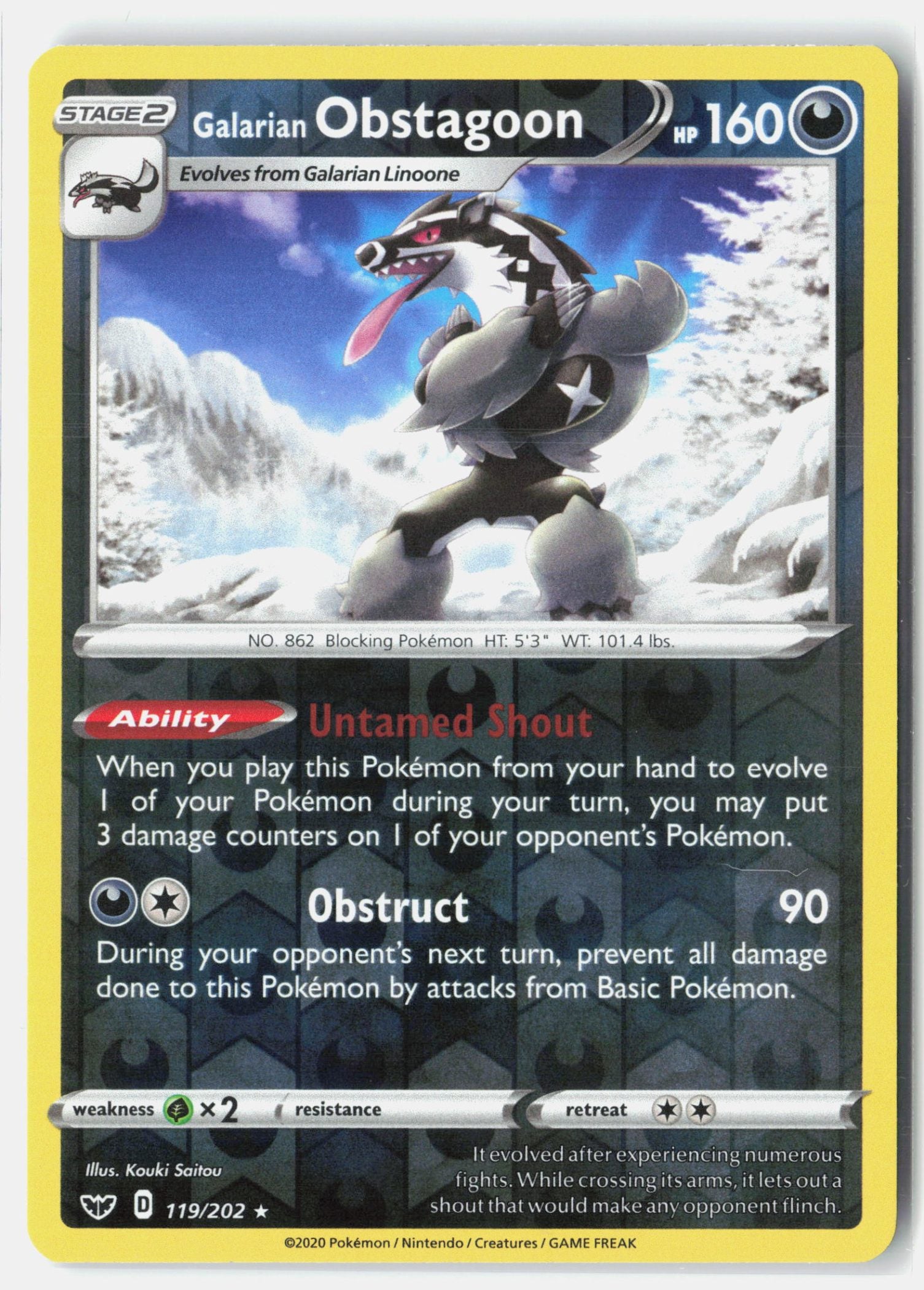 Galarian Obstagoon