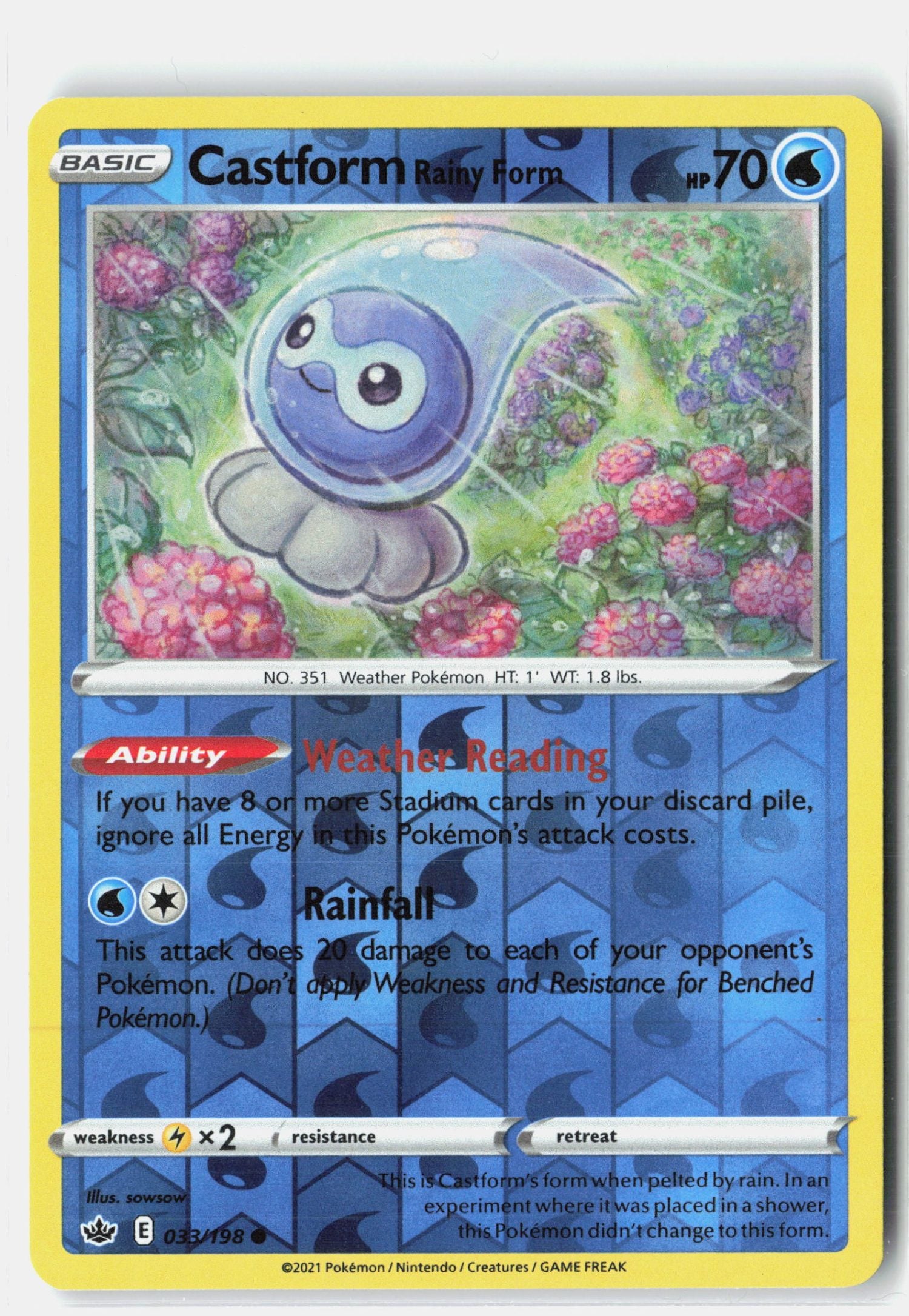 Castform Rainy Form