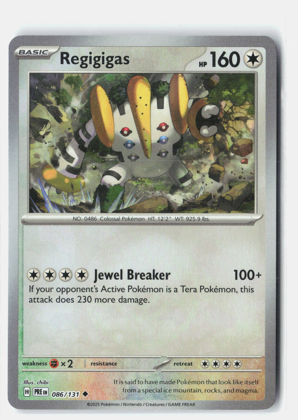 Regigigas (Poke Ball Pattern)