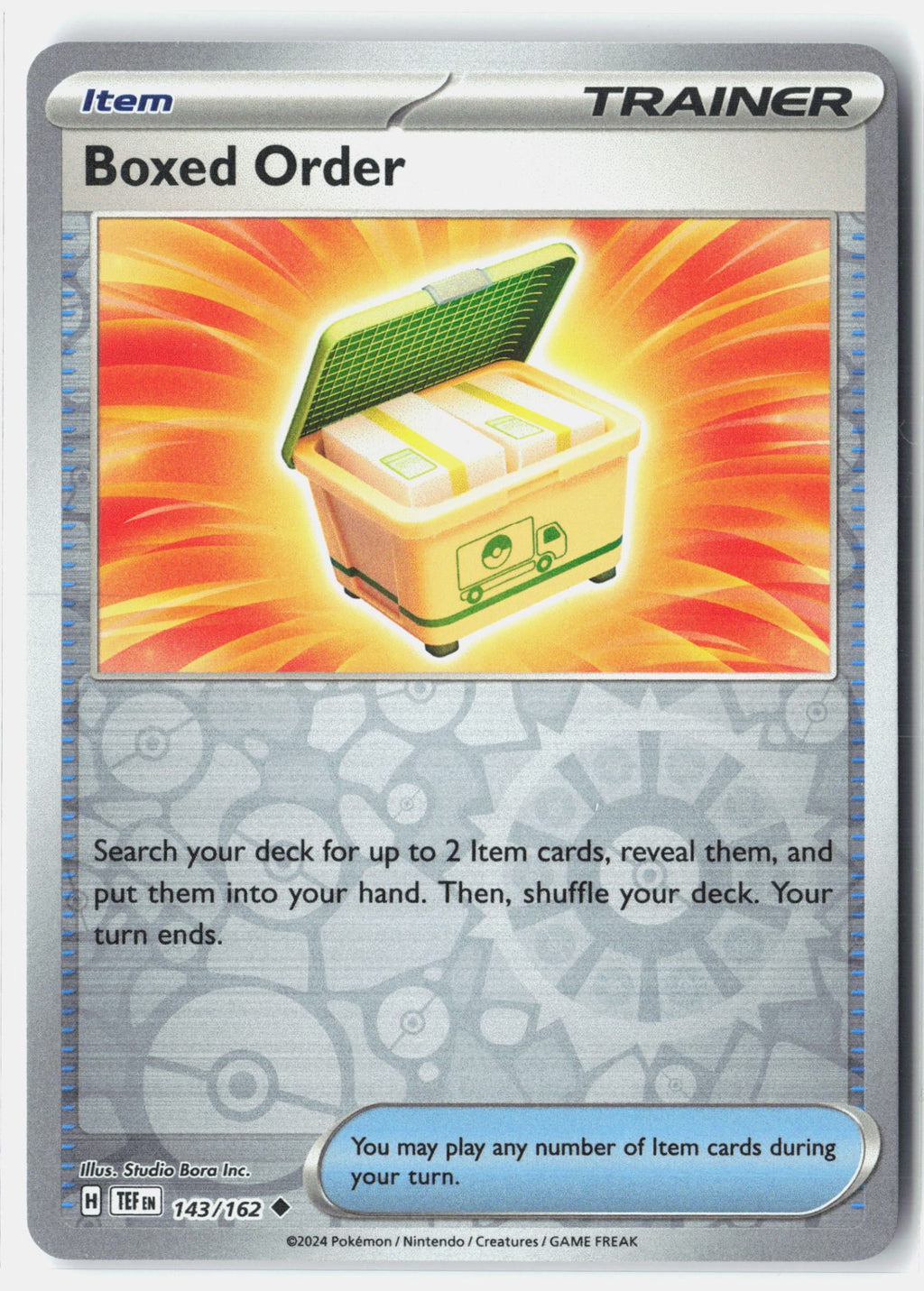 Boxed Order
