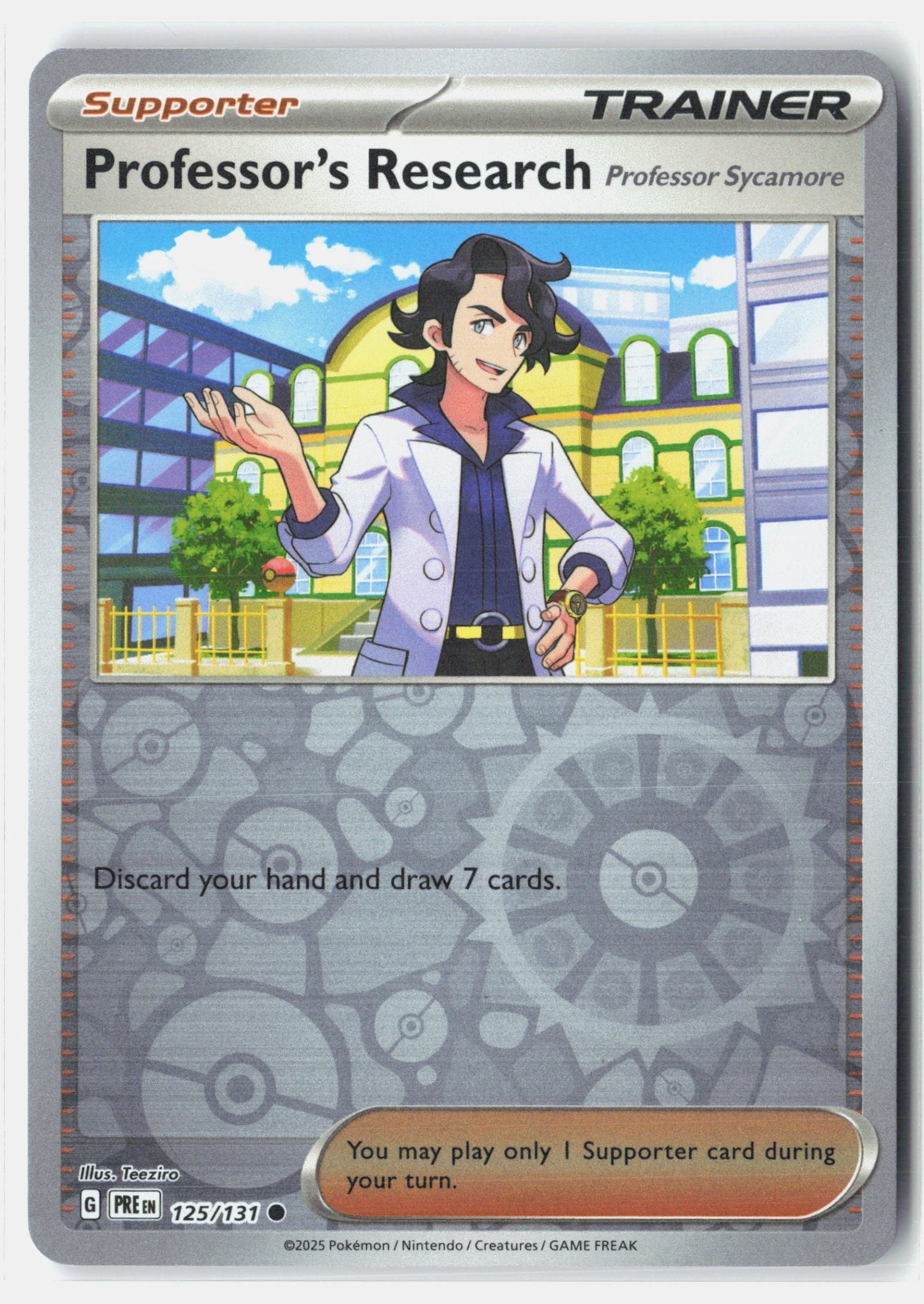 Professor's Research [Professor Sycamore]