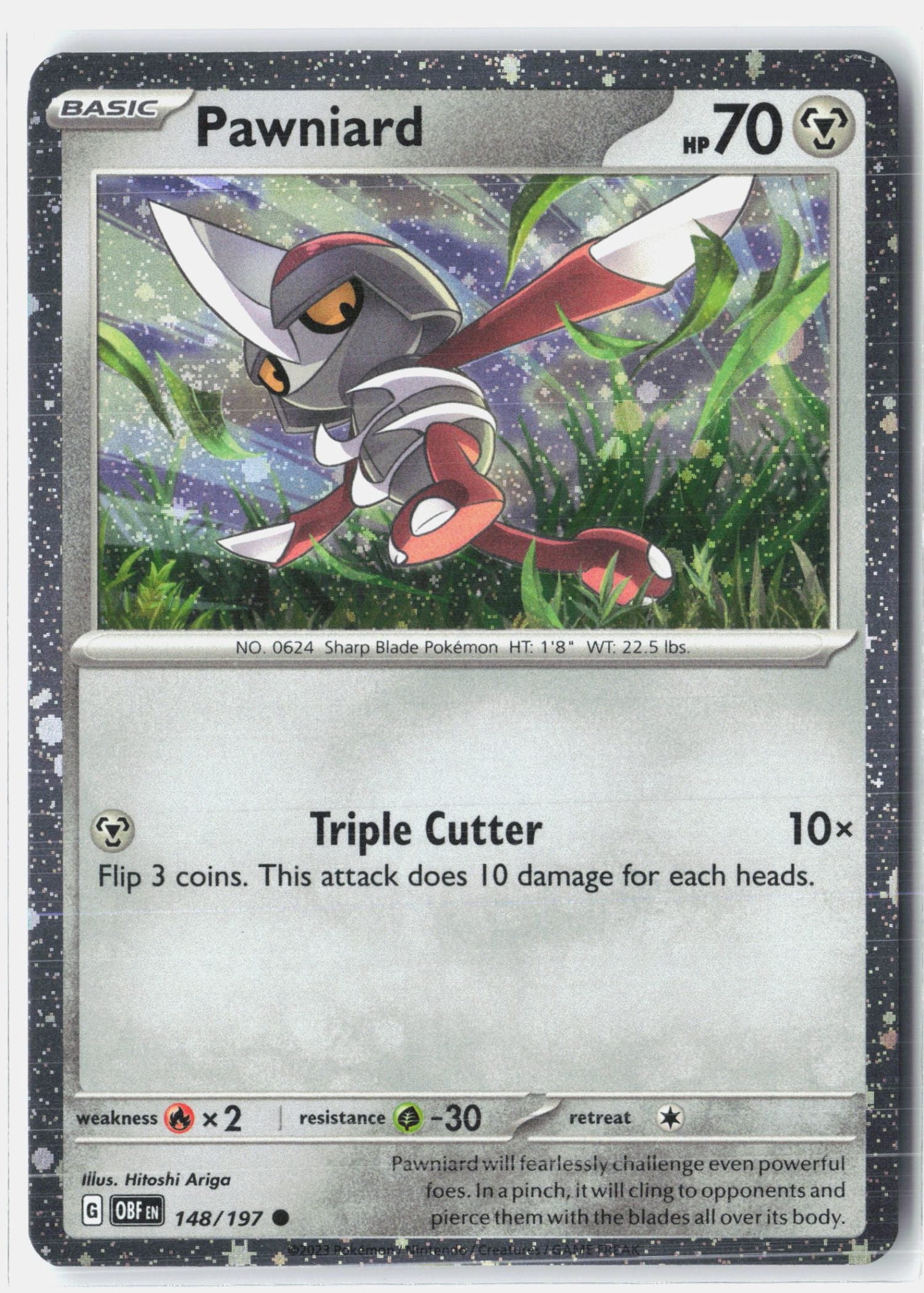 Pawniard - 148/197 (Cosmos Holo)