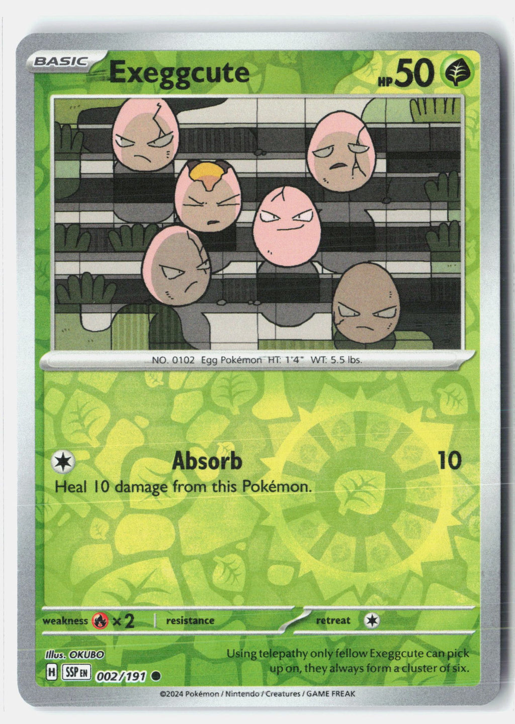 Exeggcute - 002/191