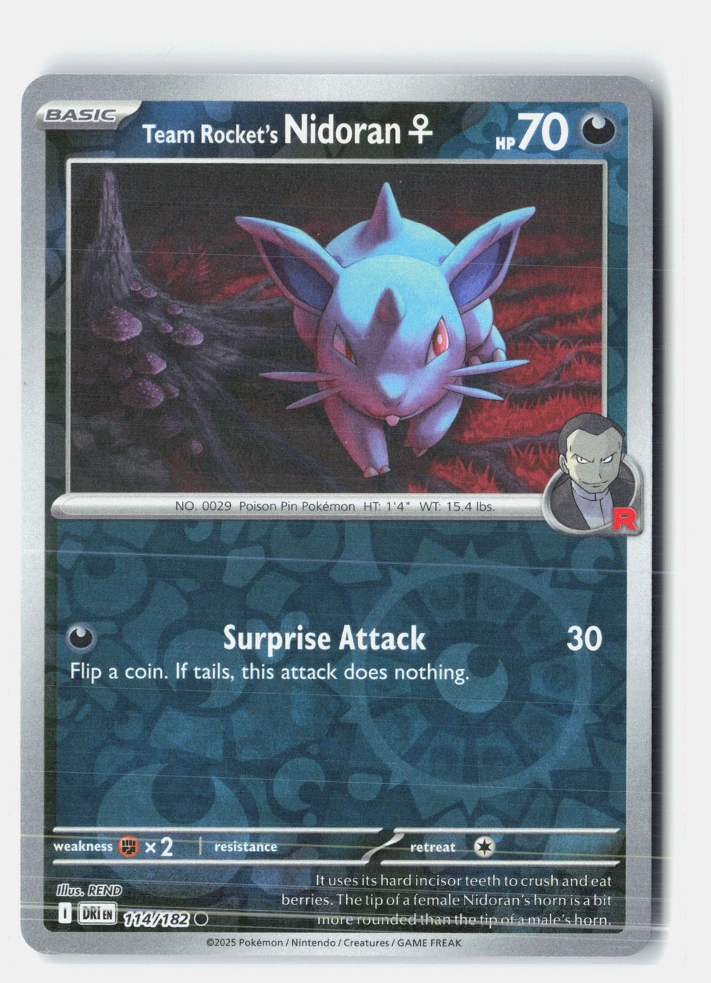 Team Rocket's Nidoran F