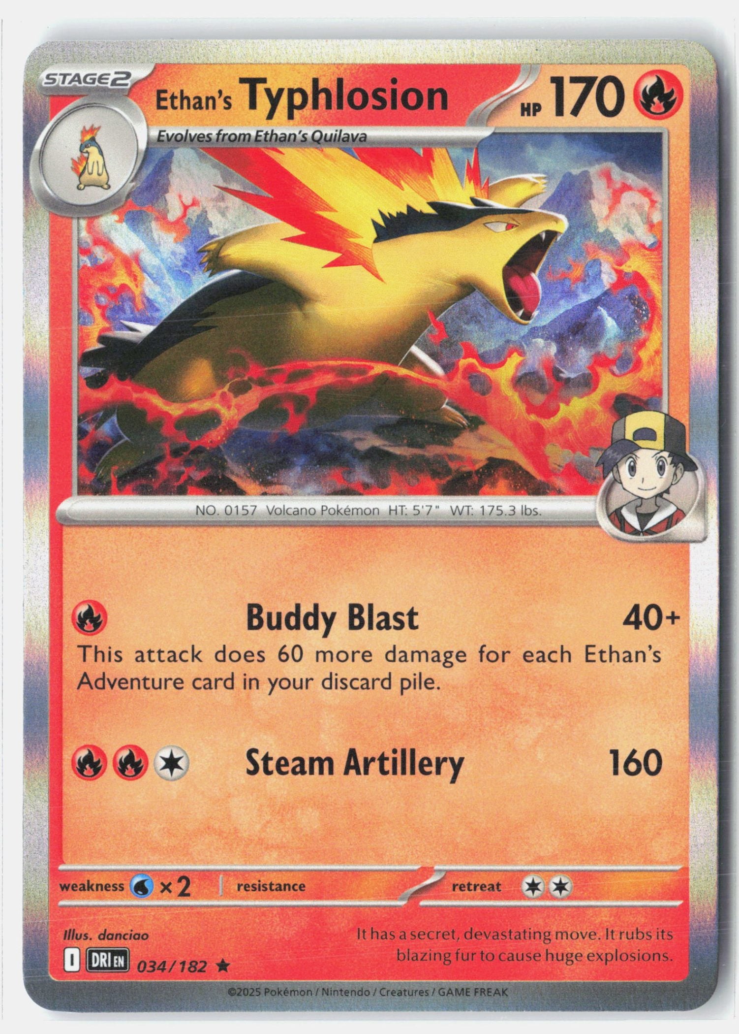 Ethan's Typhlosion