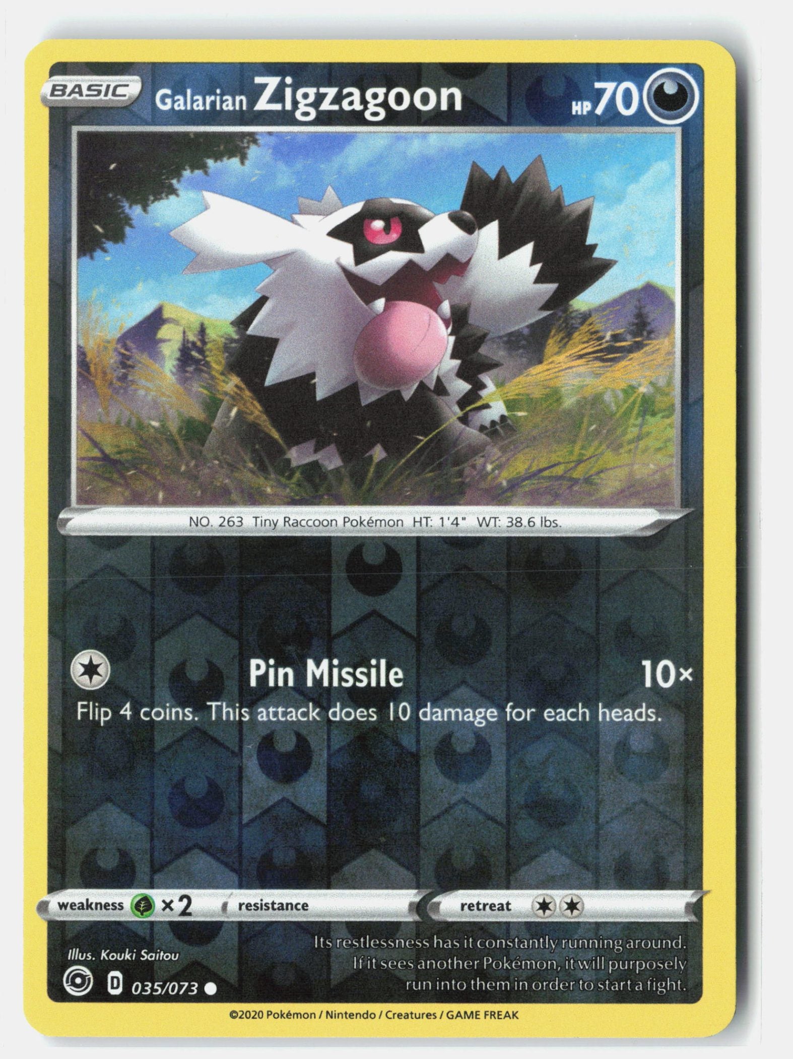 Galarian Zigzagoon