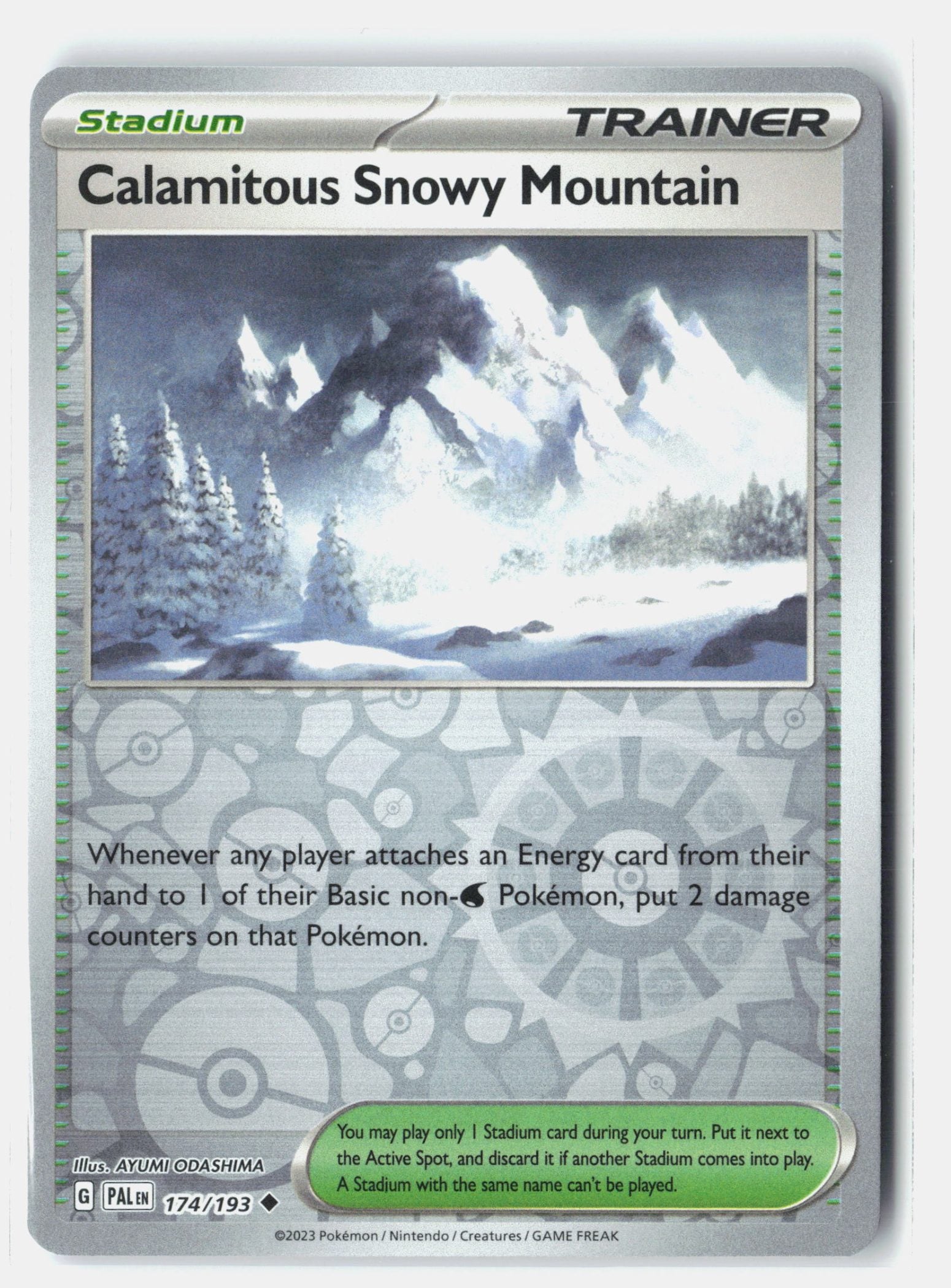 Calamitous Snowy Mountain