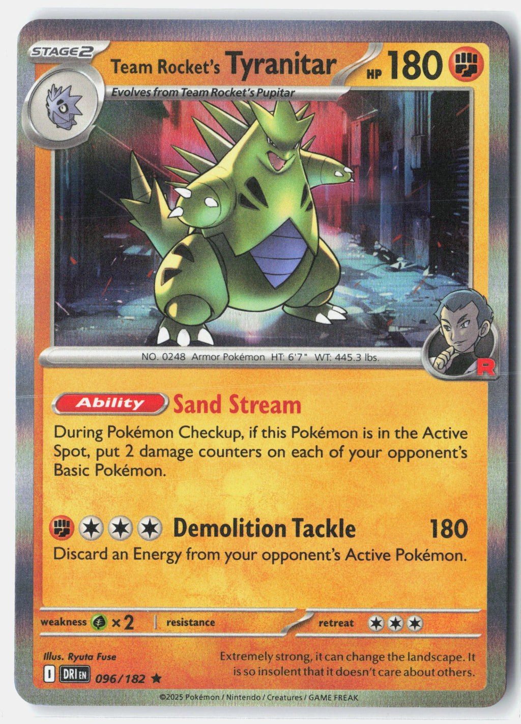Team Rocket's Tyranitar
