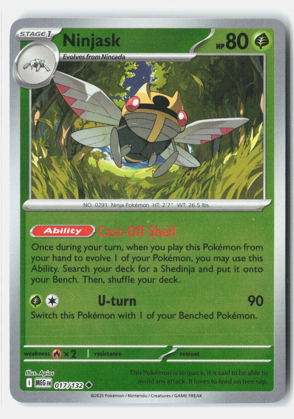 Ninjask - 017/132
