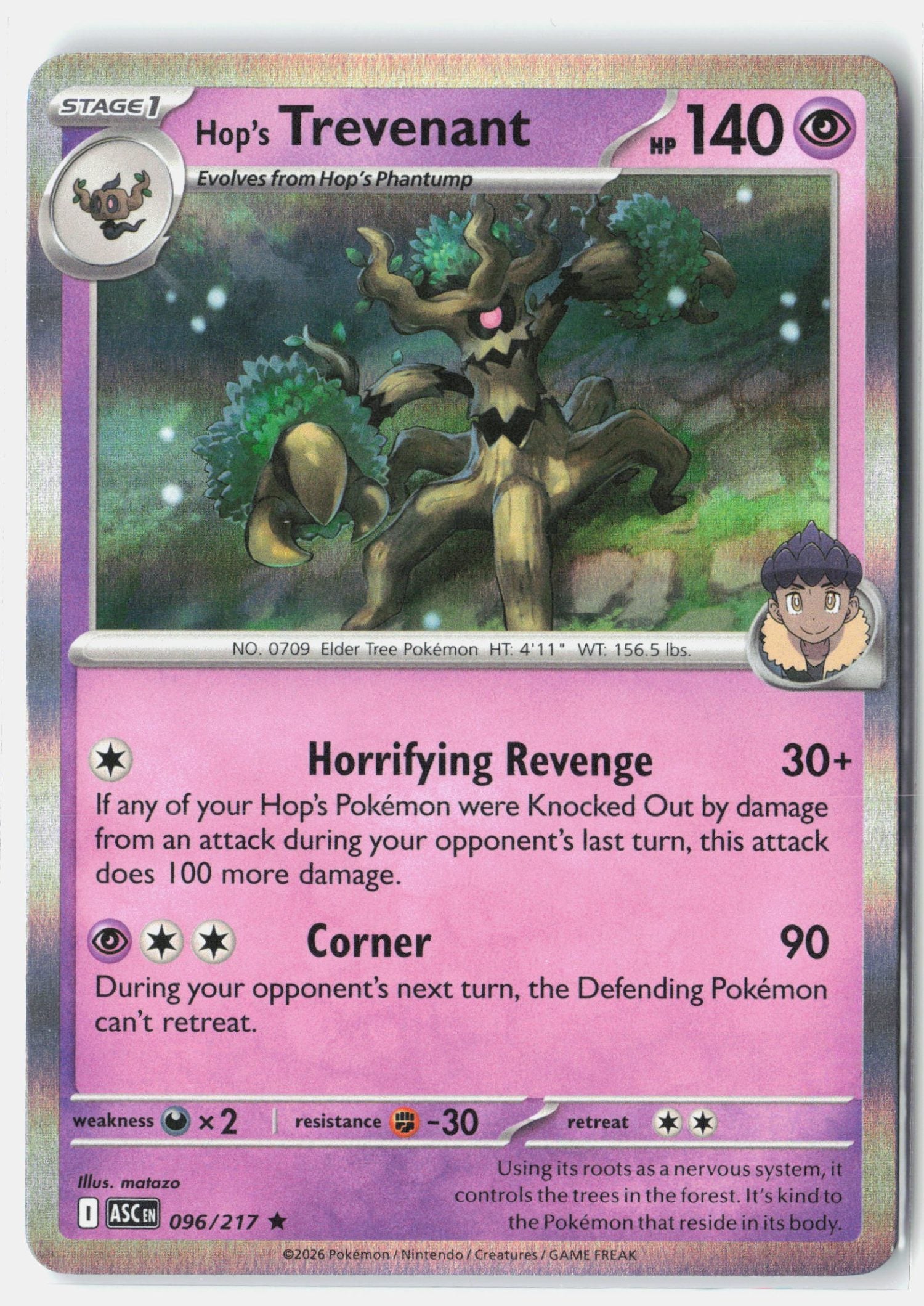 Hop's Trevenant - 096/217